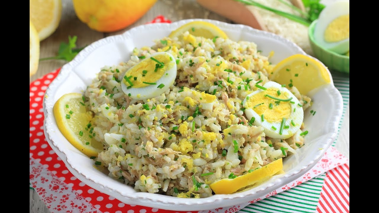 Riso freddo tonno e limone: leggero, gustoso e si prepara in un attimo!