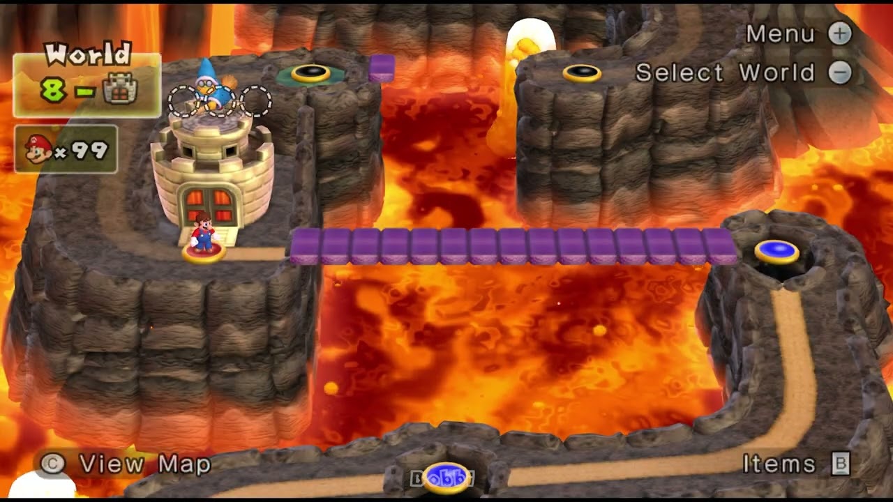 New Super Mario Bros. Wii - World 8