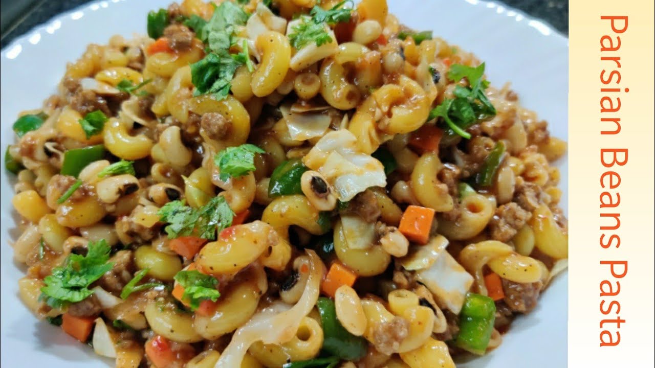 Parsian Style Qeema Pasta Recipe |Beans Pasta Recipe | Beaf Qeema Macaroni | Masala Pasta Recipe