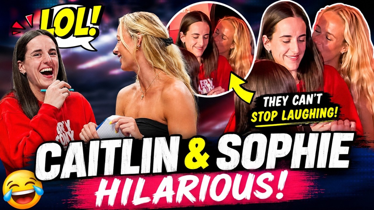 Caitlin Clark & Sophie Cunningham Hilarious Moments You MISSED!