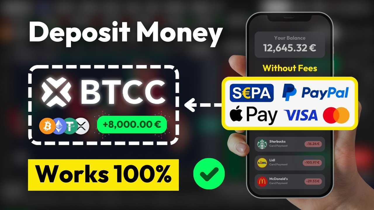 How to deposit Money on BTCC ✅ Fiat Deposit Tutorial (Step-by-Step)