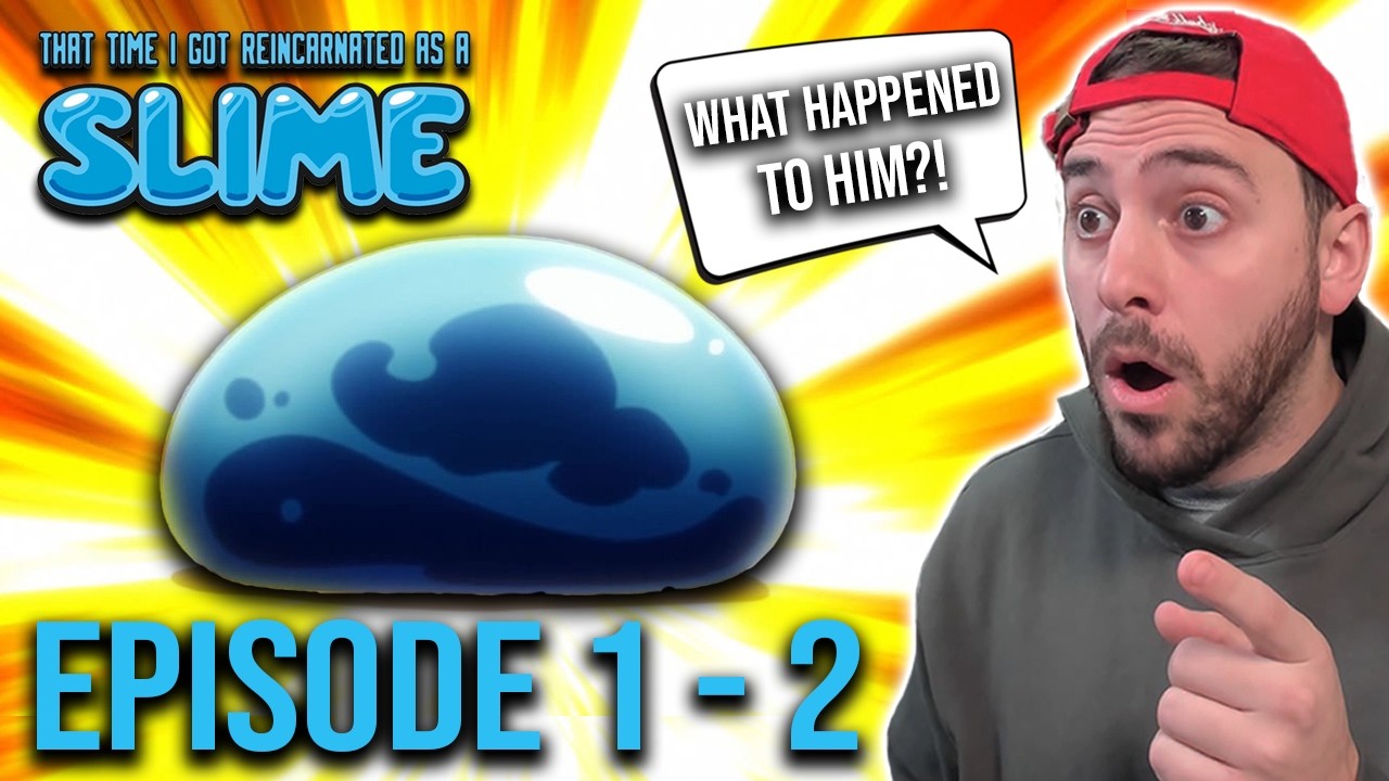 That Time I Got Reincarnated As A Slime | Episode 1-2 | First Time Reaction!