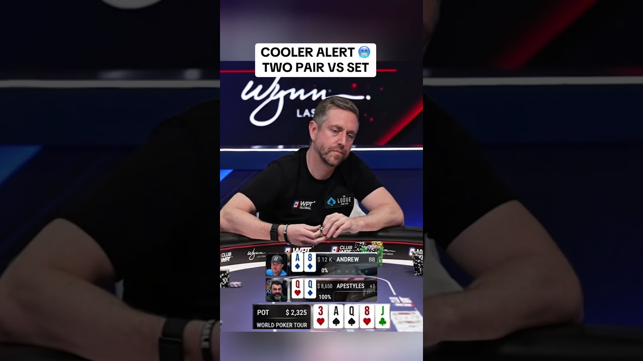 COOLER ALERT - Andrew Neeme Faces the WORST Turn Card in $25/$50 WPT Cash Game 🫣