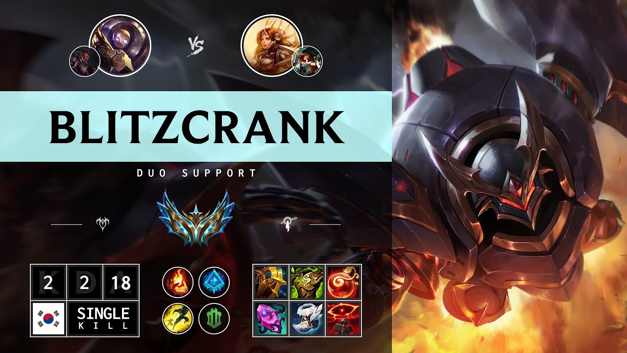 Blitzcrank Support vs Leona - KR Challenger Patch 14.13