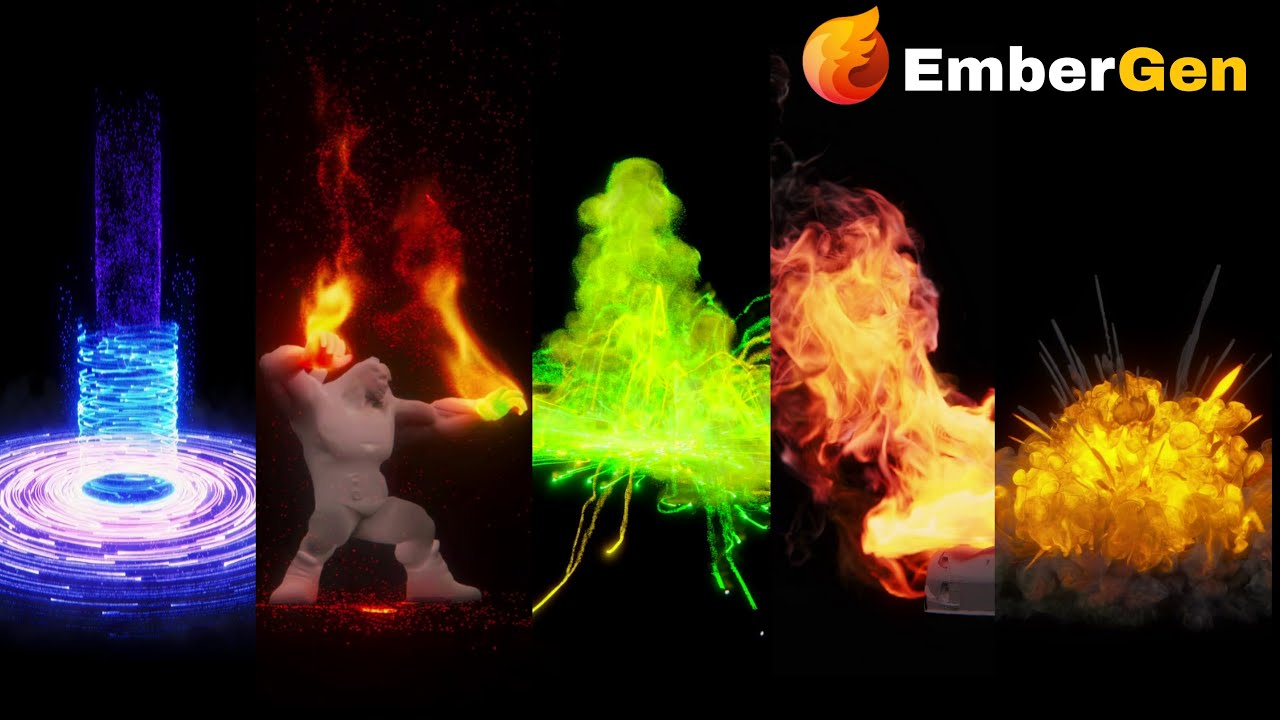 My Final Render | EmberGen Bootcamp Course By @RedefineFX | Best Embergen Course #jangafx