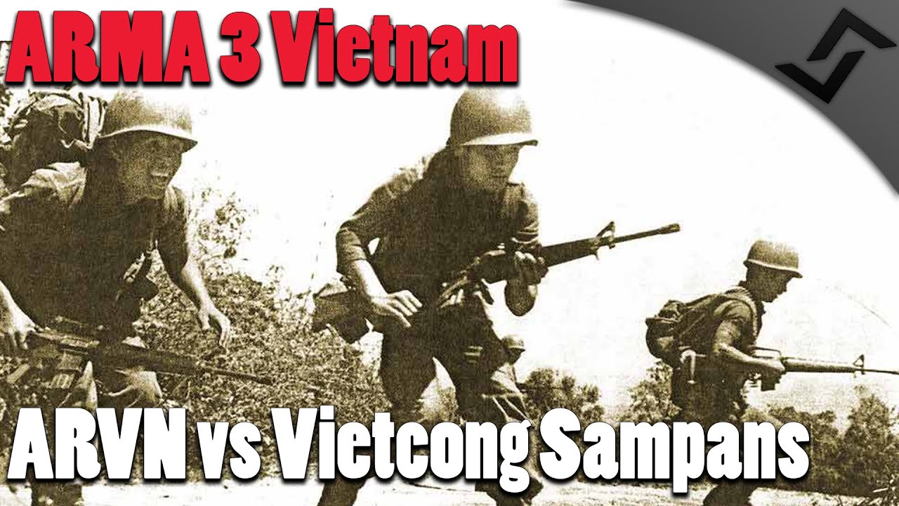 ARMA 3 Vietnam - Unsung Bravo Update - ARVN vs Vietcong Sampans