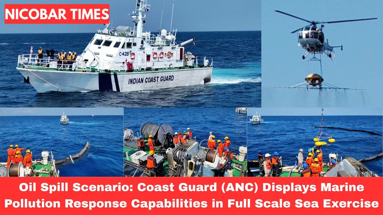 Coast Guard (ANC) Displays Marine Pollution Response Capabilities in Full Scale Sea Exercise