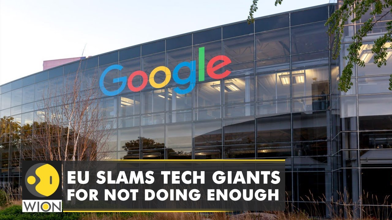 EU slams tech giants for not doing enough, releases new rules to tackle illegal content | WION