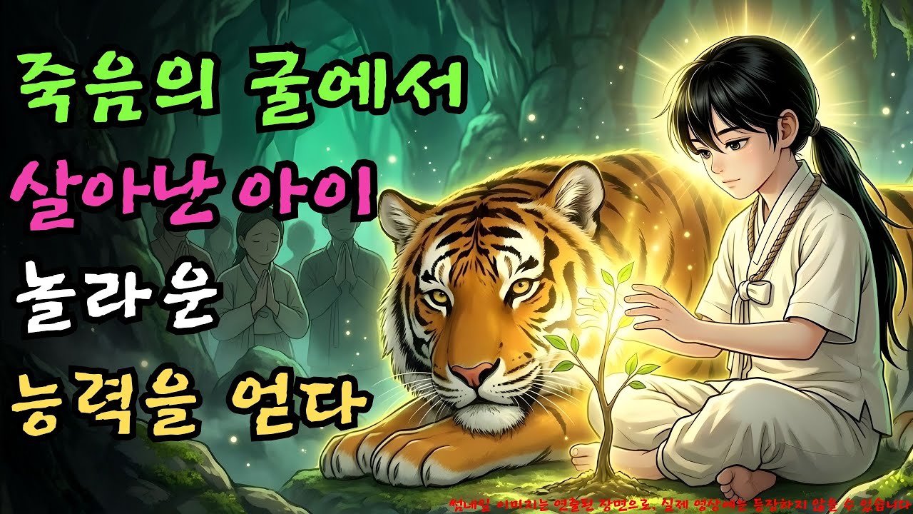 호랑이 굴에 버려진 아이… 10년 후 전설적인 능력을 가진 인물이 되다 | 야담 |옛날이야기 |민담 |전설 | 설화