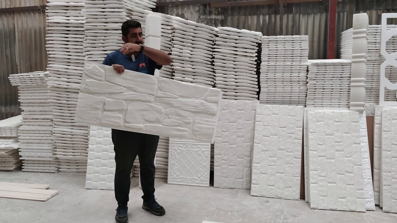 (2020) DEKORATİF STRAFORDUVAR PANELİ KENDİN YAP SON TEKNOLOJİ B1 SINIFI YANMAZ ISI+SES YALITIM