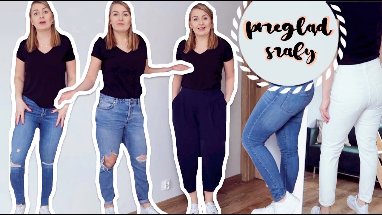 👖JEANSY IDEALNE?! 👖MIERZĘ WSZYSTKE SWOJE SPODNIE 🌟 PRZEGLĄD I PORZĄDKI W SZAFIE
