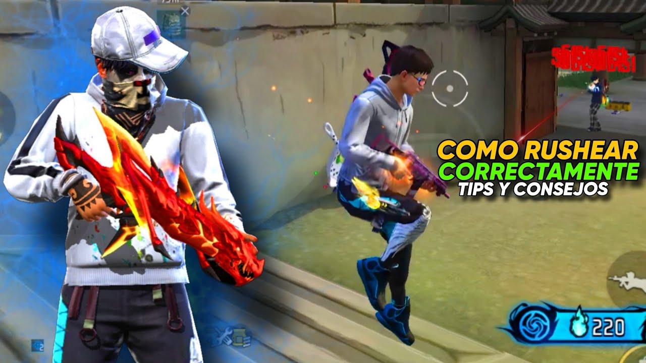 COMO RUSHEAR CORRECTAMENTE EN FREE FIRE