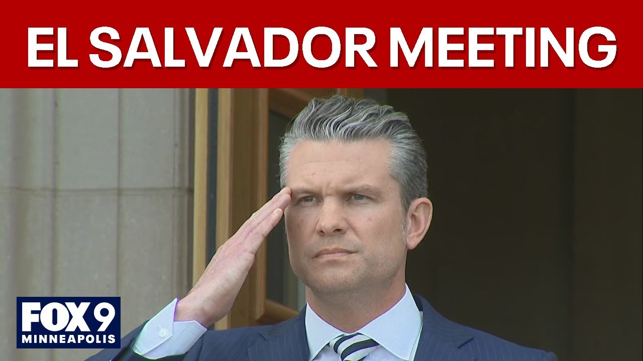 Sec. Hegseth greets El Salvador officials [RAW]