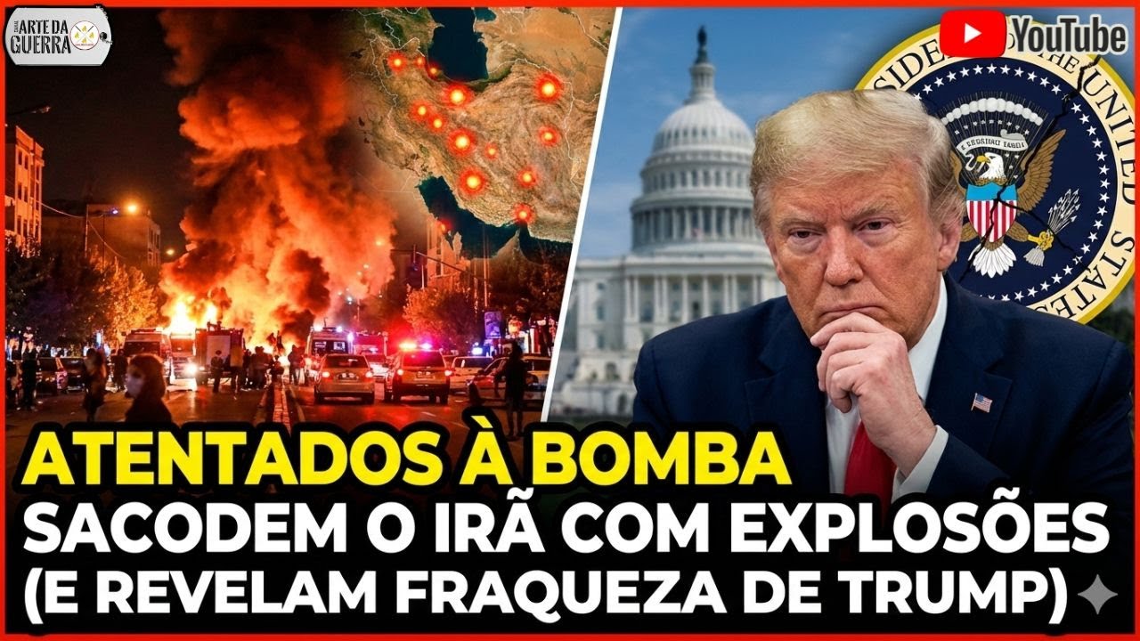 Atentados à Bomba Sacodem o Irã com Explosões (e Revelam Fraqueza de Trump)
