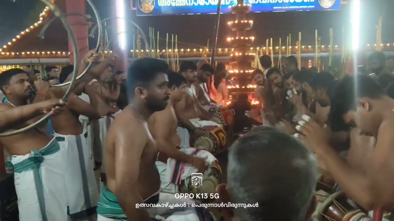 മടത്തിക്കാവ് താലപ്പൊലി. കലാമണ്ഡലം അജുവിജയൻ🙏