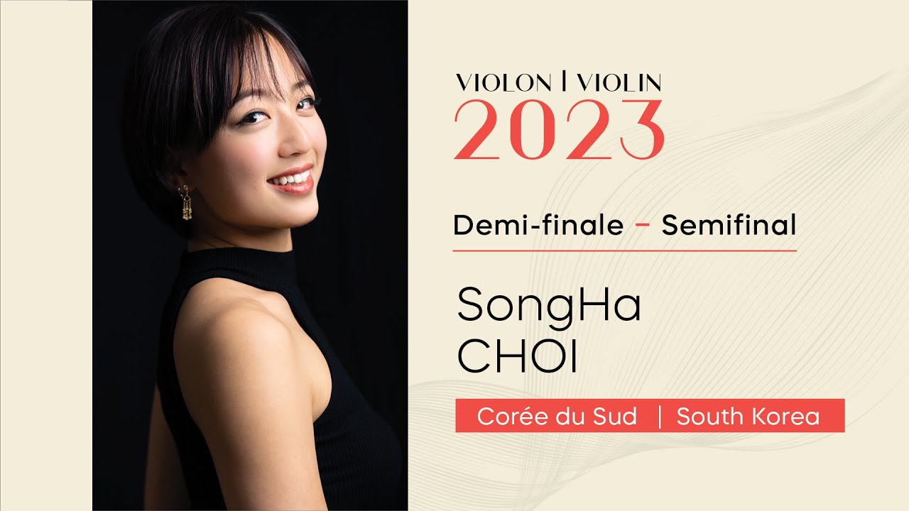 CMIM Violon 2023 - Demi finale | Semifinal - SongHa Choi