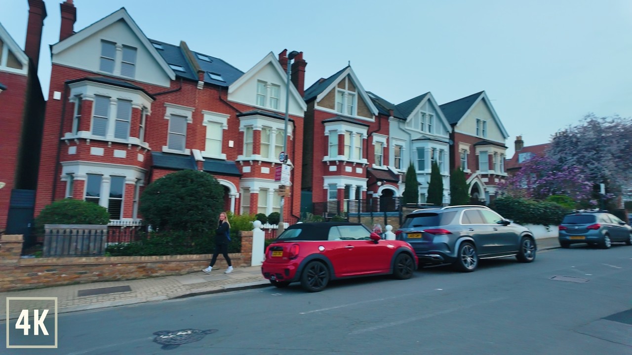 London Walk | Balham to Clapham at Sunrise 4K