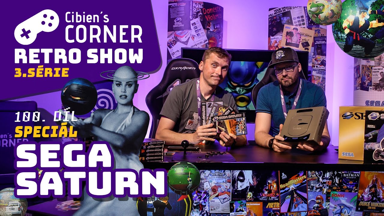 CIBIENS CORNER // 3. série #100 SEGA SATURN – Muzeum Her