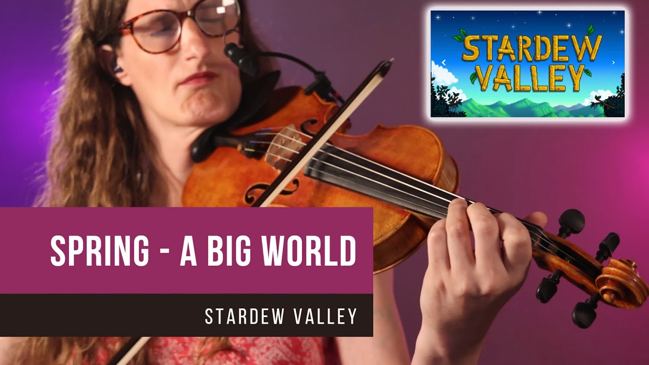Spring (It's a Big World Outside) - Stardew Valley [Chill Acoustic Cover]