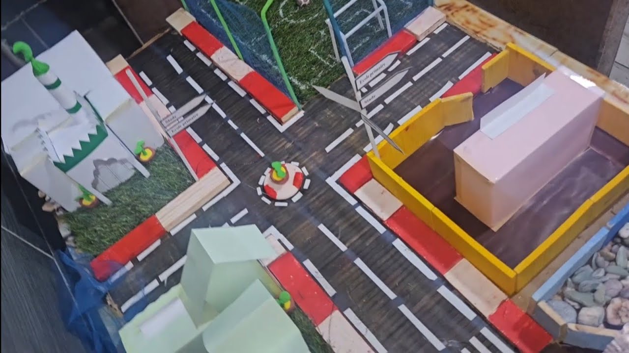 مشروع الحي le quartier سنة رابعة ابتدائي