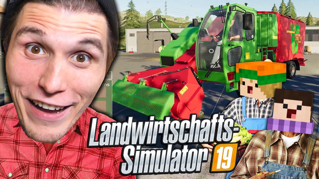 Diese MASCHINE füttert unsere Tiere | Landwirtschafts Simulator 2019 #02