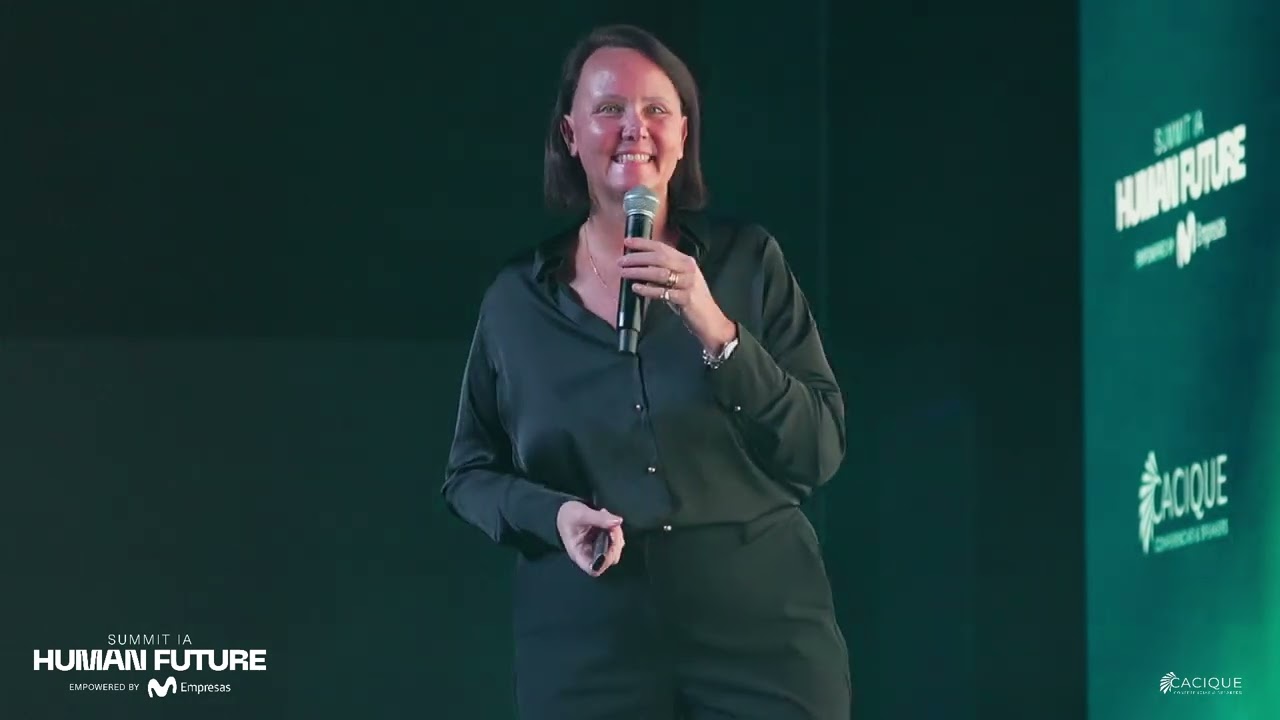 Patricia Jebsen en Summit IA Human Future 2025 - Liderazgo y reskilling para la nueva era