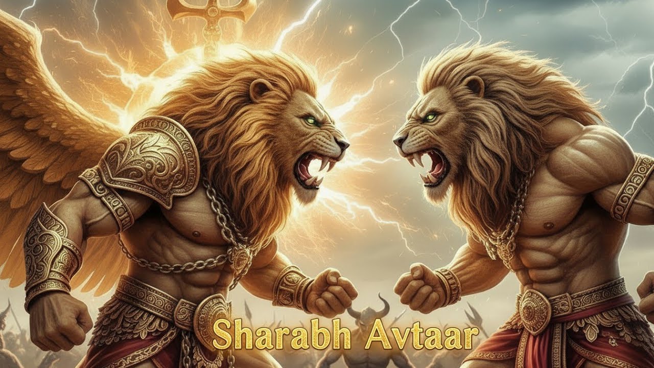 शरभ अवतार | Sharabha Vs Narasimha | Cinebhakti #narsimha #mahadev #cinebhaktistory