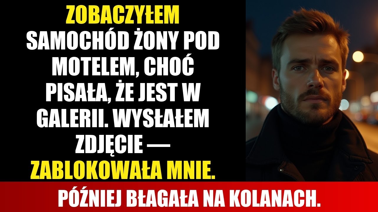 POWIEDZIAŁA, ŻE JEST „NA ZAKUPACH”, ALE ZDJĘCIE POD MOTELEM ZMIENIŁO WSZYSTKO