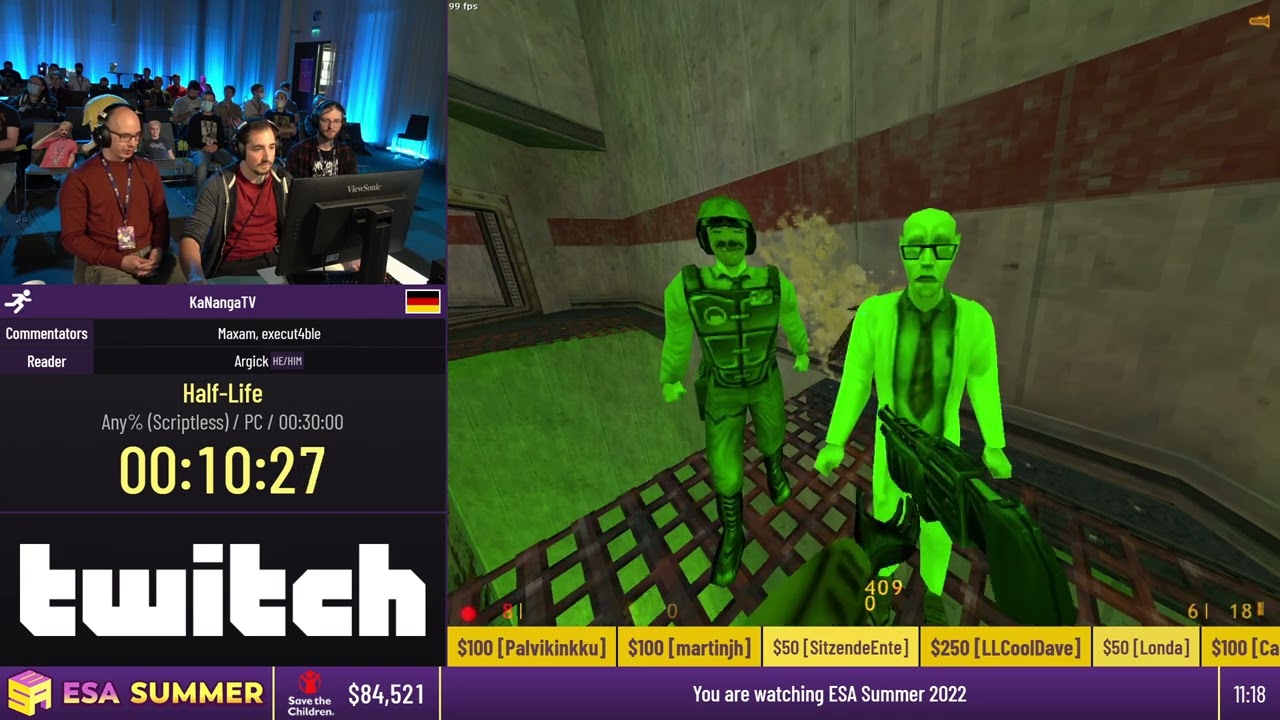 Half-Life [Any% (Scriptless)] от KaNangaTV - #ESASummer22