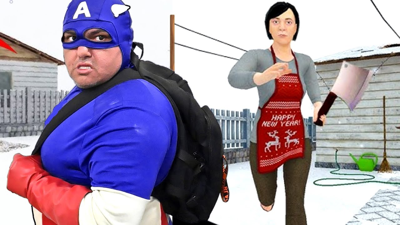 Superhero Schoolboy Runaway