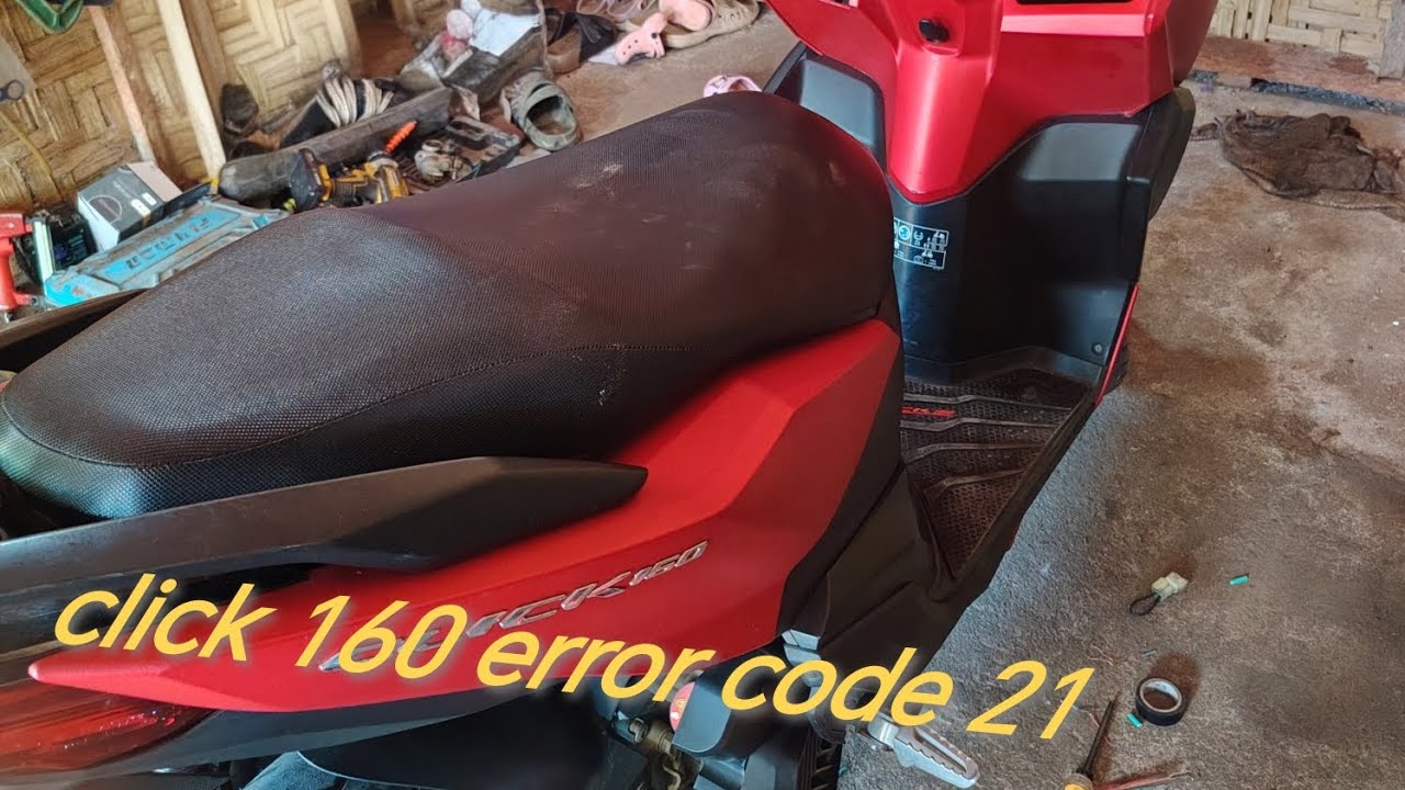 Click 160 dahil sa ( human error) nag ka check engine, paano mag troubleshoot gamit ang isang wire