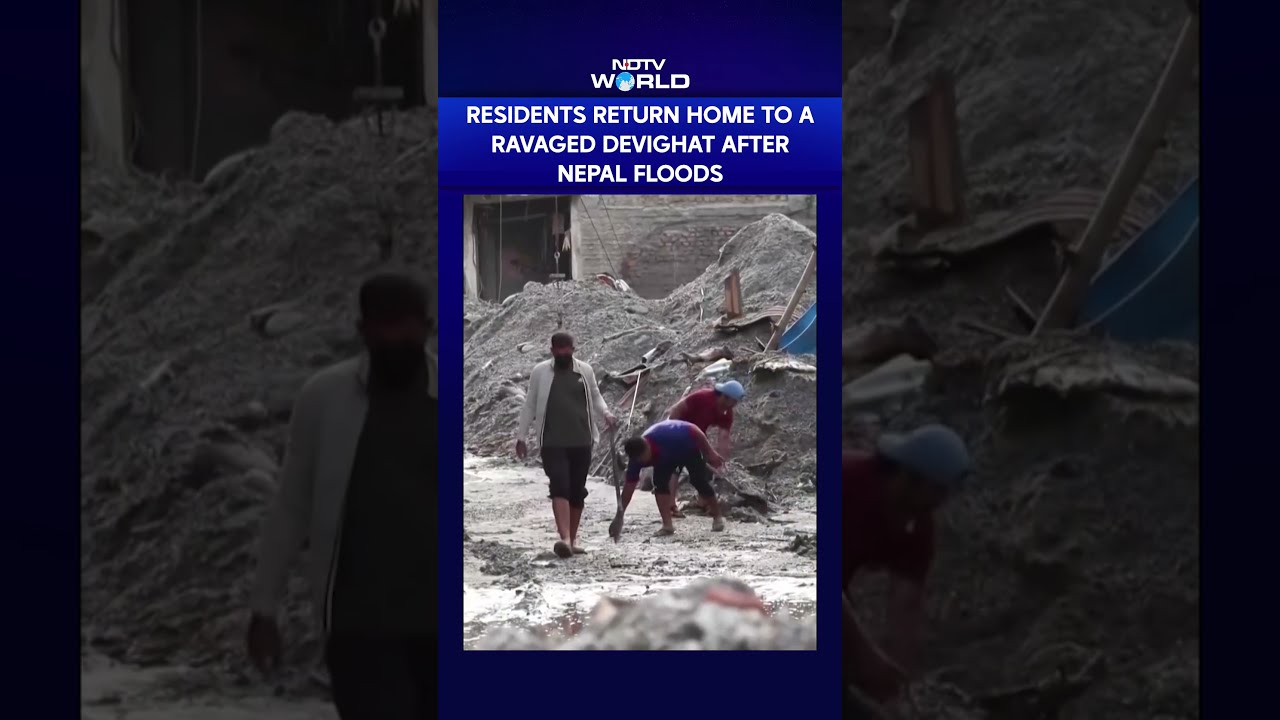 Nepal Flood Aftermath: Survivors Return To Devighat, Find Homes Reduced To Mud And Ruins