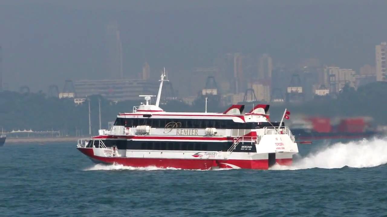 BOEING JETFOIL TAKE OFF