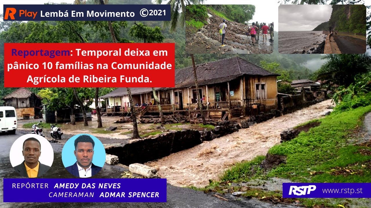 Temporal deixa em pânico 10 famílias na Comunidade Agrícola de Ribeira Funda