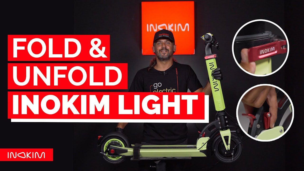 How to FOLD & UNFOLD | Inokim Light