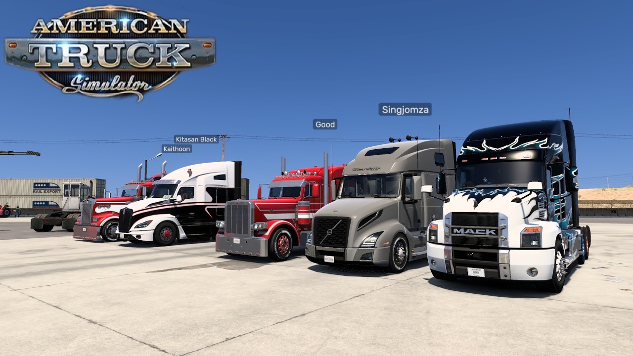 American Truck Simulator ไทย มาขับรถหัวลากในอเมริกากันเถอะ  #ats #live