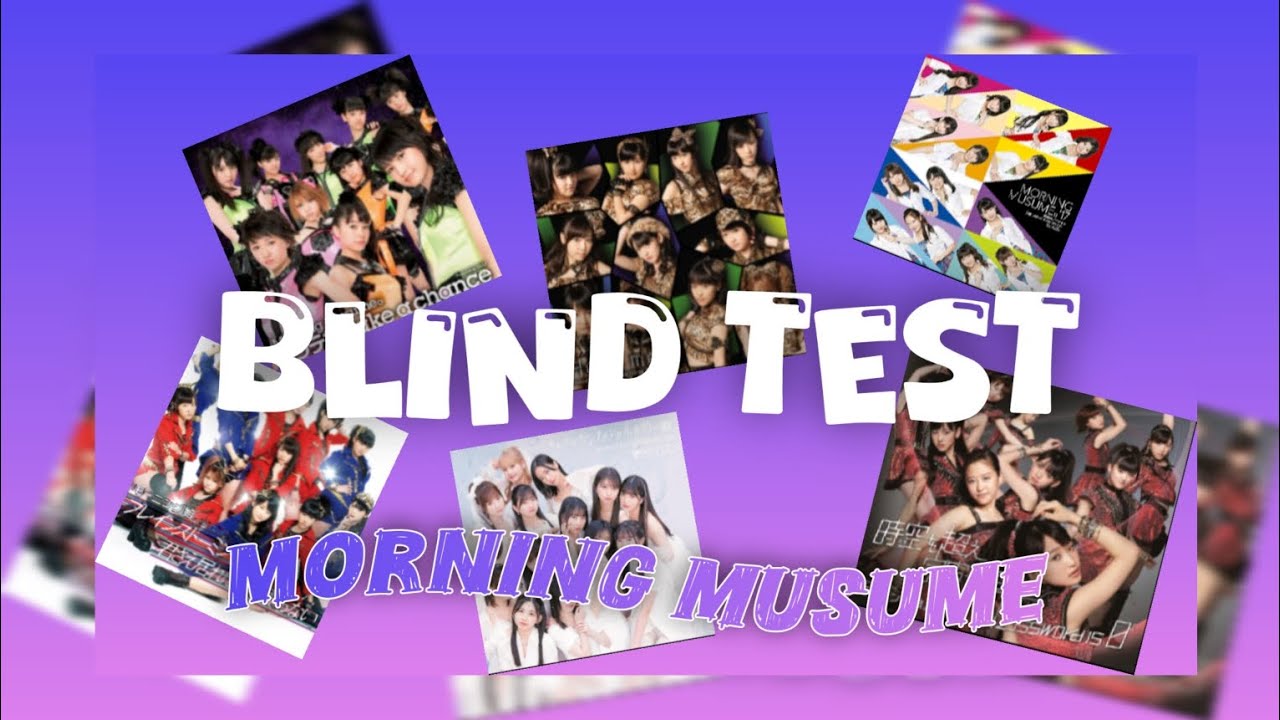 Blind test on Morning Musume instrumentals