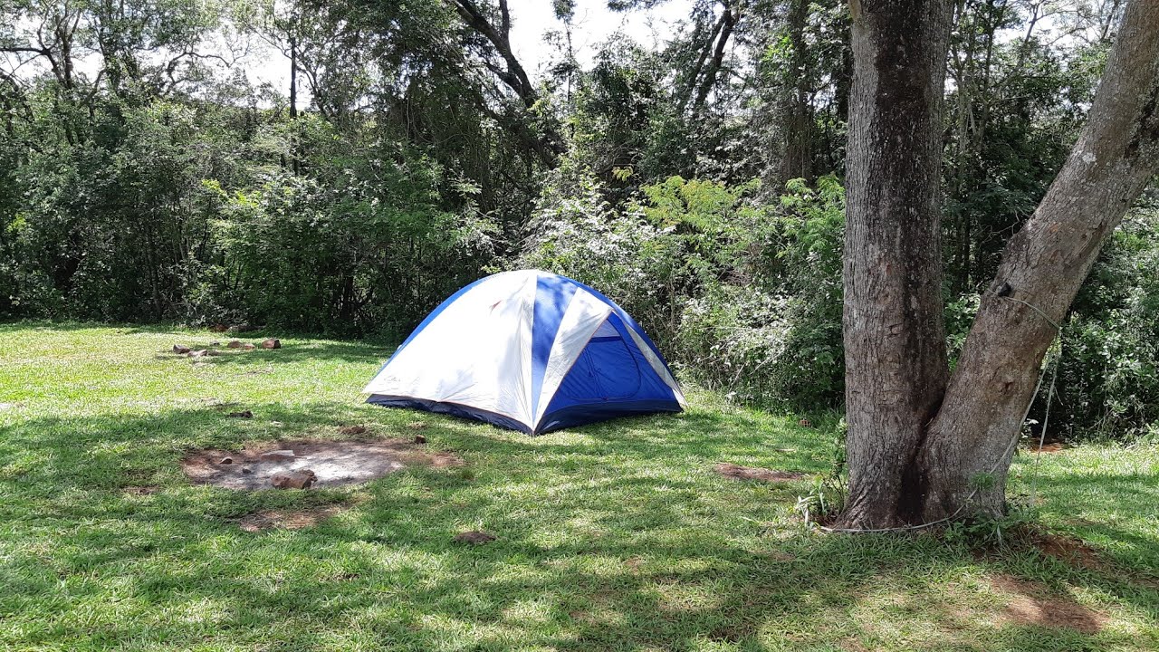 Acampamento selvagem na Pavuna Botucatu - SP  Brasil (dez/2018).