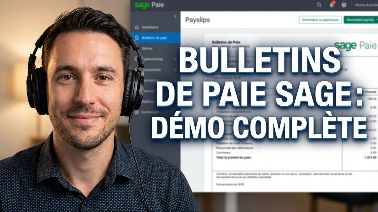 PARAMÉTRAGE ET ÉDITION DES BULLETINS DE PAIE AVEC SAGE PAIE ET RH