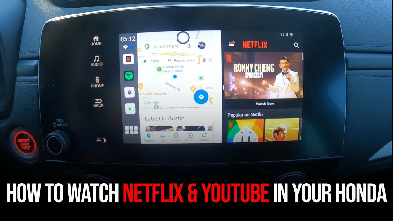 How Can I Watch Netflix in my Honda?