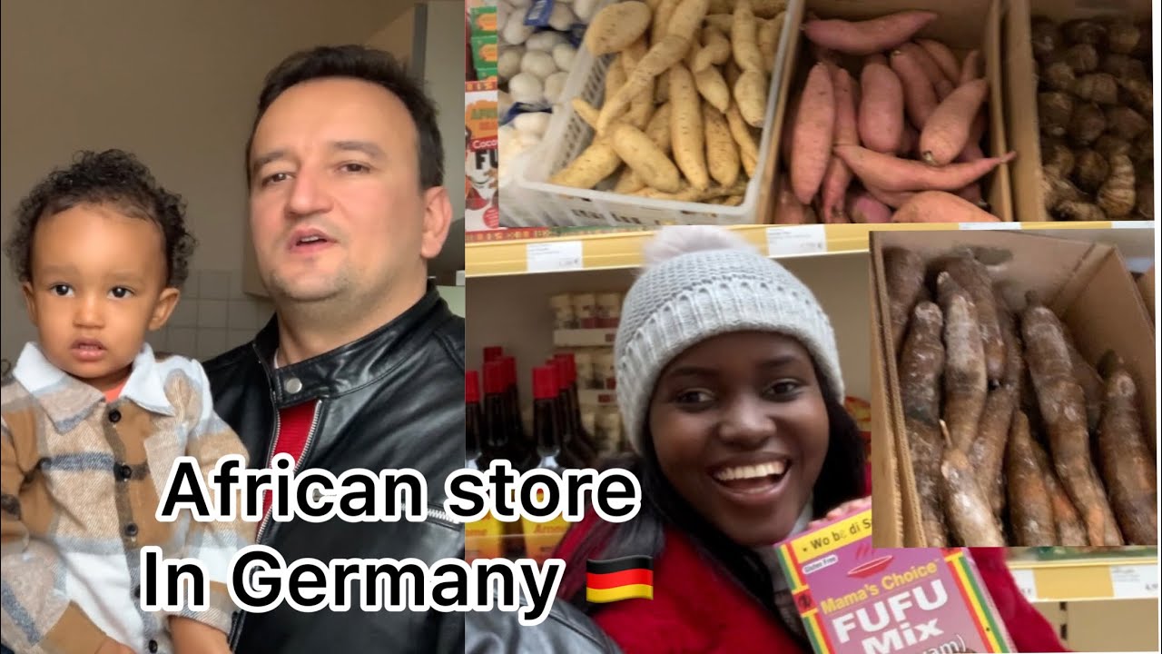 INSIDE AN AFRICAN MARKET IN GERMANY 🇩🇪