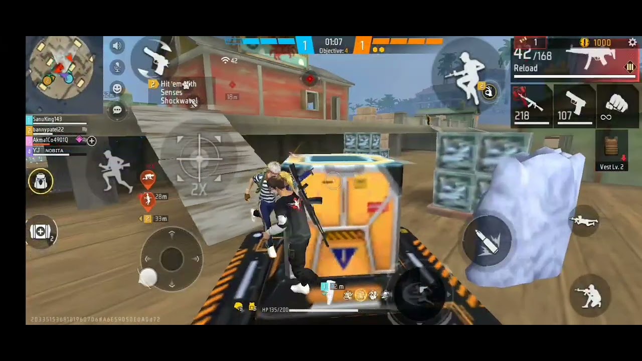 Free fire on cs rank BOOYAH #@YAAR_GIRE_NOBITA