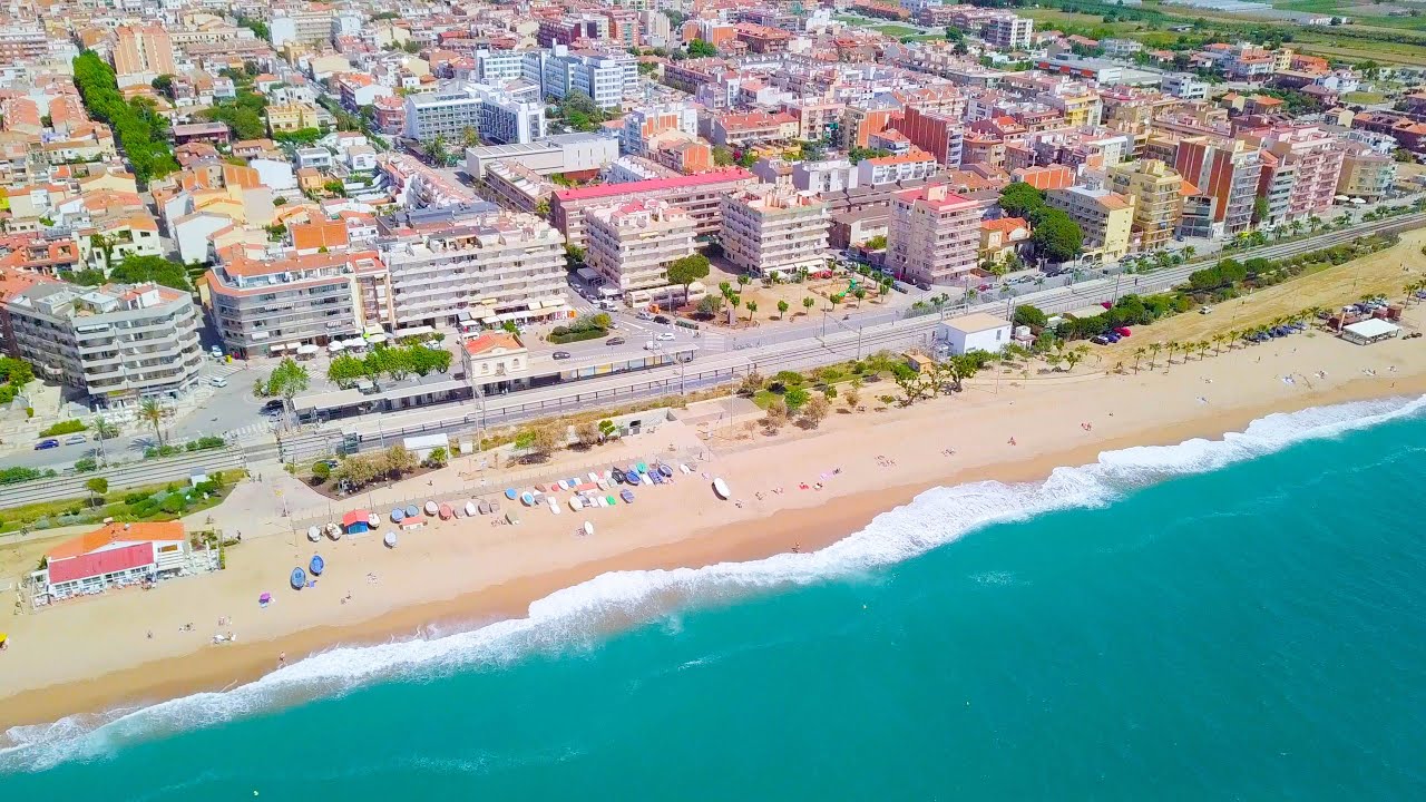 Blanes Beach & Santa Susanna - Costa Brava, Catalonia, Spain 4k