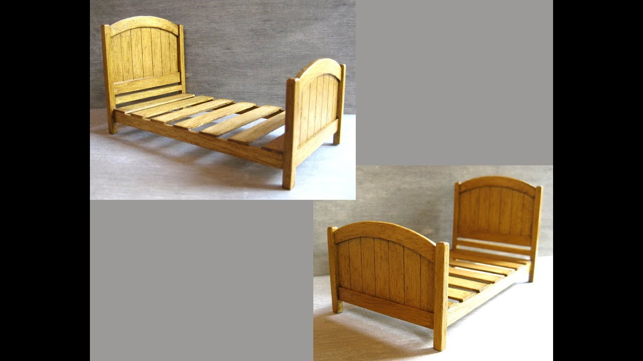 1/12th Scale Single Bed Tutorial
