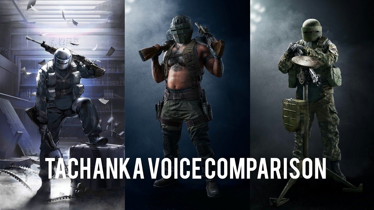 Tachanka Voice Comparison (Arknights x Rainbow Six Siege)
