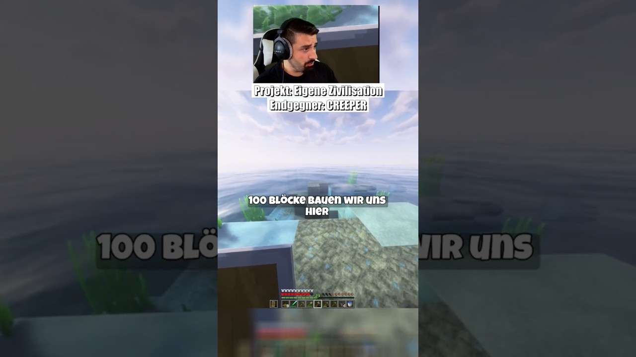 Minecraft Projekt: Eigene Zivilisation - Endgegner Creeper