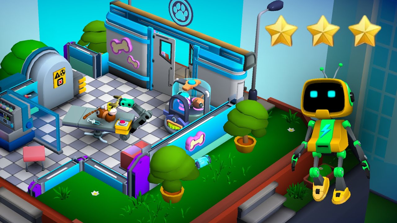 Tiny Robots Portal Escape Pet Vet Walkthrough