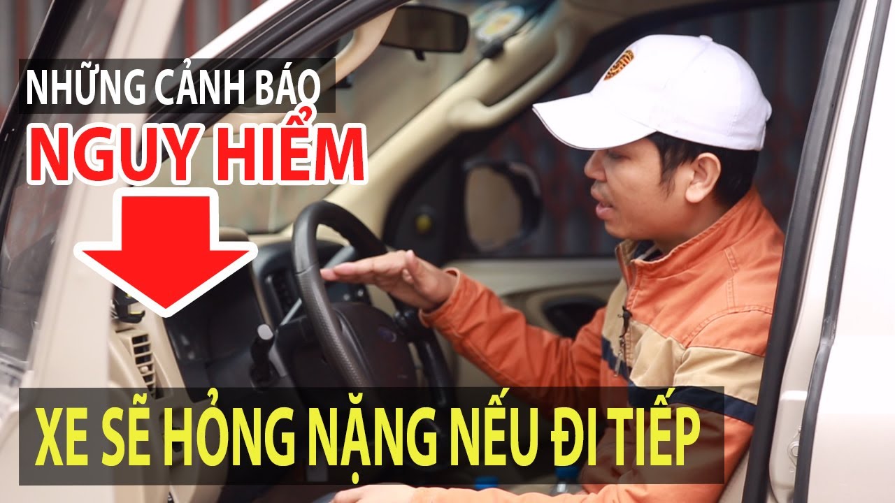 Những đèn cảnh báo nguy hiểm nhất, ô tô sẽ hỏng nặng nếu đi tiếp | TIPCAR TV