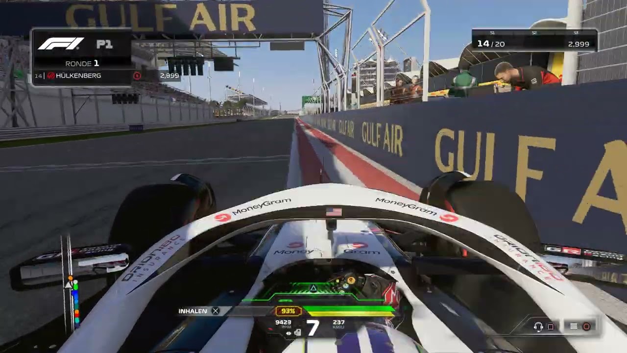 F1 24 career mode bahrein fp1