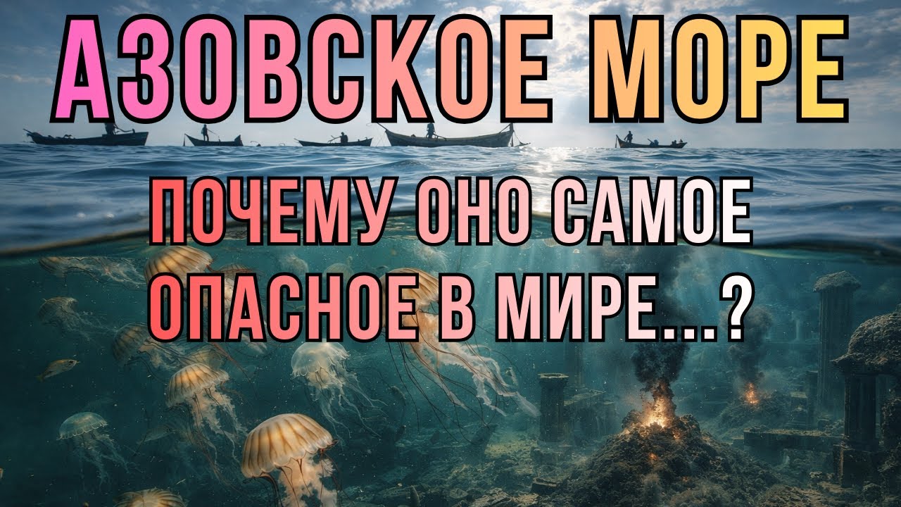 Азовское море: Скрытые угрозы под водой
